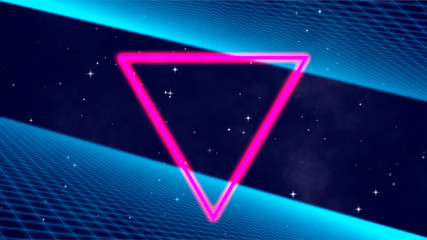 Abstract colorful 1980s background