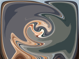 Spiral abstract modern art spinning paint centered color splash background