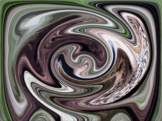 Spiral abstract modern art spinning paint centered color splash background