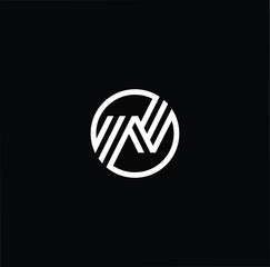Initial based modern and minimal Logo. N NN NNN NO ON letter trendy fonts monogram icon symbol. Universal professional elegant luxury alphabet vector design