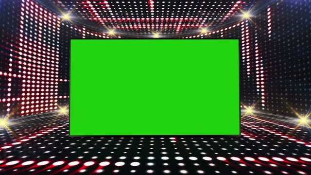 SYSTEM ERROR Text Animation and Green Screen Monitor, Rendering, Background, Loop, 4k