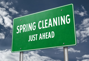 Spring Cleaning just ahead as roadsign message