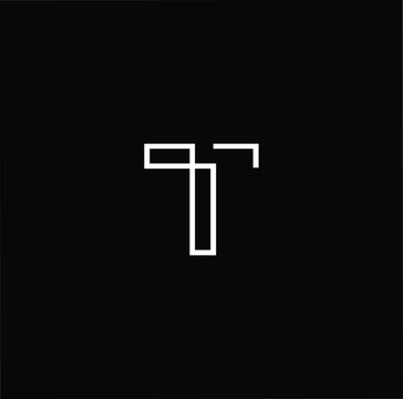 Initial based modern and minimal Logo. T TT letter trendy fonts monogram icon symbol. Universal professional elegant luxury alphabet vector design