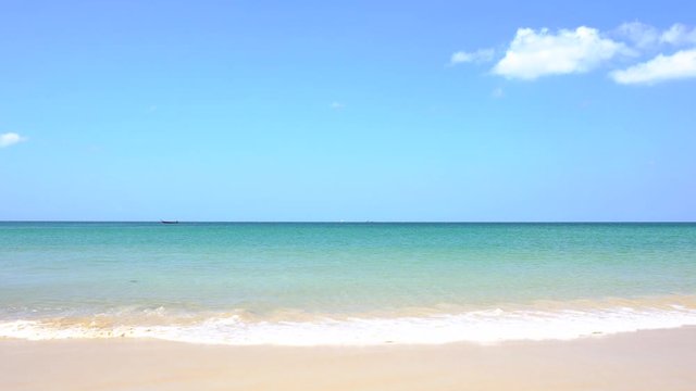 Landscape background of beach sea
