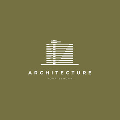 architecture logo gold