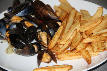 moules frites