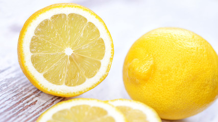 Yellow lemon.