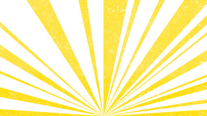 Beautiful white vintage background with yellow sun rays