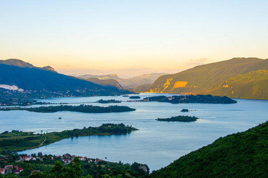 Rama acomulation lake in Bosnia and Herzegovina