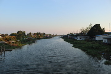 Fototapeta na wymiar Thailand canals