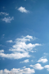 Obraz premium beautiful day blue sky and clouds