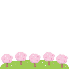 Cherry-blossom-frame