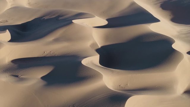 Aerial Video of Sand Dunes