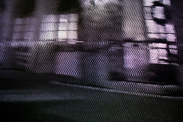 Glitch TV Screen