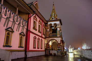 Fototapeta na wymiar Izmailovo Kremlin in Moscow, Russia