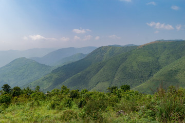 Mountains view in Shillong