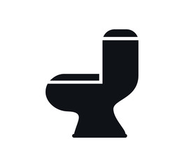 Toilet icon vector logo template
