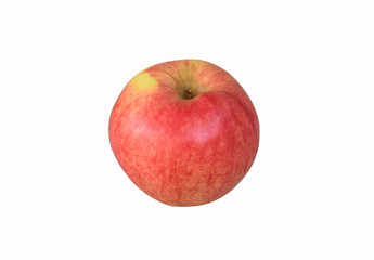 red apple isolated on white background