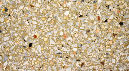 terrazzo flooring old texture or polished stone for background pattern and color beautiful