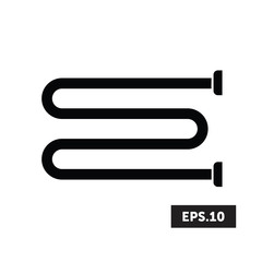 Plumbing Icon, Water pipe sign/symbol vector