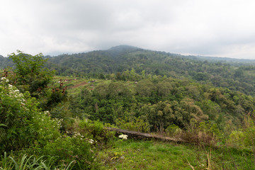 view of a mountain landscape