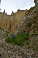 Clay Cliffs bei Omarama in Neuseeland Südinsel