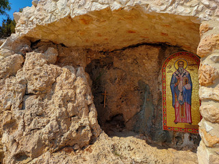 Ruins of old Agios Epiphanios church