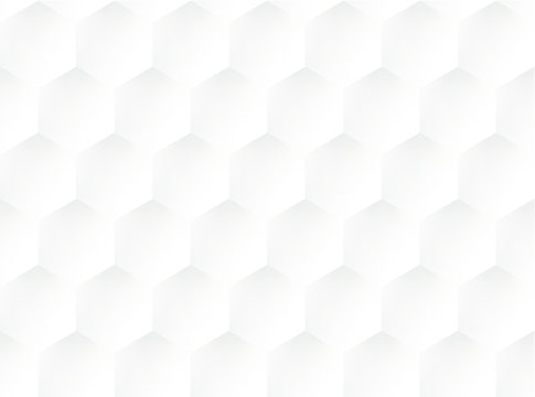 white embossed  honeycomb seamless pattern for technology background