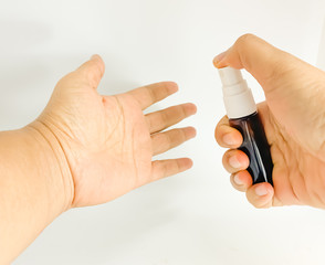 hand with pills