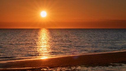 Browerdam Sonnenuntergang