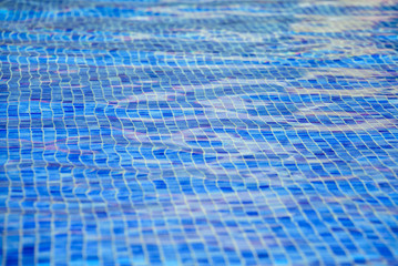 swimming pool with crystal clear water