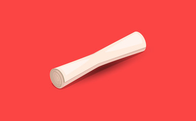 Graduation diploma line icon, outline vector sign, linear style pictogram isolated on white. Symbol, logo illustration. Editable stroke. Pixel perfect