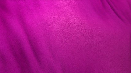 pink flag cloth in full frame with selective focus. 3D Illustration of dark rose colored garment with clean natural linen texture for background banner or wallpaper use.