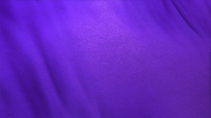purple flag cloth in full frame with selective focus. 3D Illustration of violet lavender colored garment with clean natural linen texture for background banner or wallpaper use.