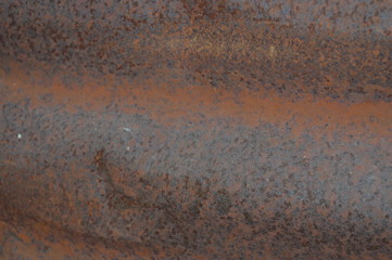 The surface pattern of galvanized sheet with rust stains