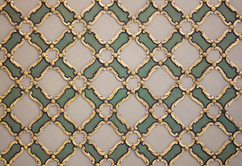 Fototapeta premium Ottoman ceiling decoration pattern in Topkapı Palace