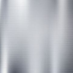 Abstract solid silver titanium plate material with grunge line pattern decorative background. illustration vector eps10