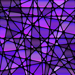 abstract vector stained-glass mosaic background