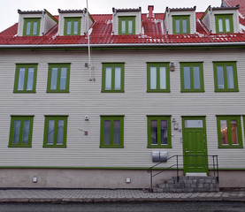 Town building in Norway