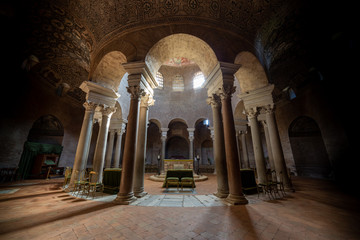 Mausoleum of Santa Costanza in Rome, Italy - obrazy, fototapety, plakaty