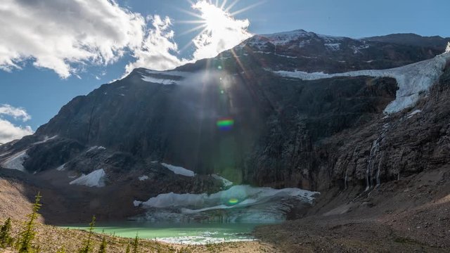Edith Cavell Glacier Hike Timelapse Video, Jasper National Park