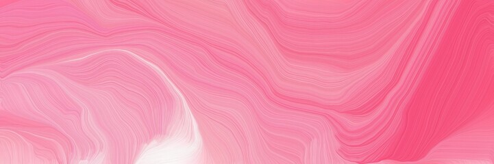 vibrant colored banner background with pastel magenta, hot pink and pastel red color. elegant curvy swirl waves background design