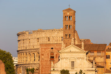 Ancient Rome, Imperial Fora and Colosseum, Italy