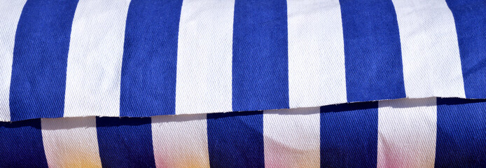 Fototapeta premium close-up colored fabric texture on background