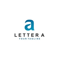 Latter A Logo Simple Vector and Templates