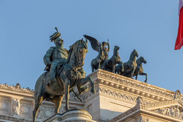 Obraz premium Victor Emmanuel II Monument, in Rome