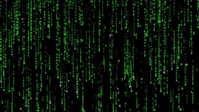 Matrix code background - loop
