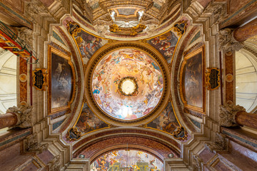 Fototapeta premium Church of St. Ignatius of Loyola, Rome, Italy