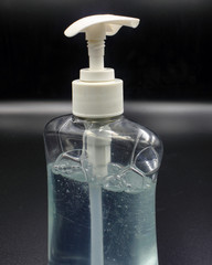 Fototapeta na wymiar antibacterial hand wash