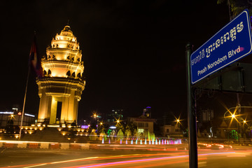 Independence Monument Phnom Penh Cambodia